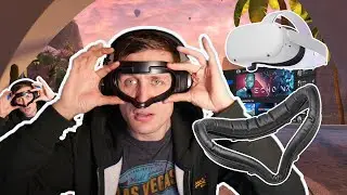Oculus Quest 2 Leather & Foam Face Pad Review || My Quest For VR Comfort