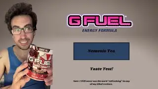 Gfuel Review: Nemesis Tea (Lemonade Iced Tea) #gfuel #energydrink #review #icetea