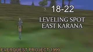 Level 18-22 with Gnolls in East Karana (EQ P99)