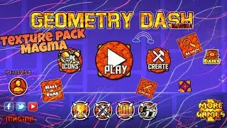 Texture pack Magma pack | Geometry dash 2.11