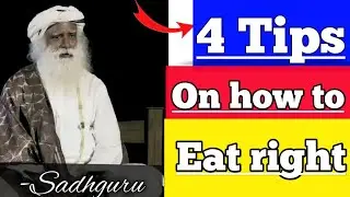 4 Tips how to eat right