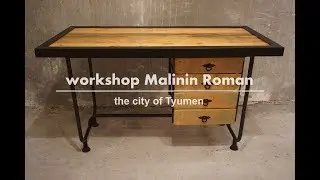 Реставрация стола в стиле лофт / Restoration of the table in loft style