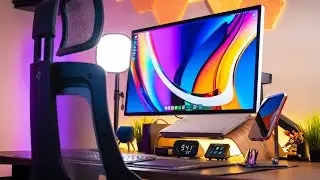 Apple Studio Display VESA Setup - My Work From Home Office Desk Setup Tour (2022) | Raymond Strazdas