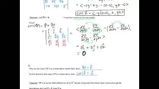 Calc 3 16.5 Notes: Curl & Divergence