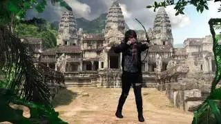 AVEGA - ARD516 Visual Effects - Chroma Keying (Green Screen) - Ruins in the Jungle