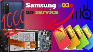 Samsung a03s no service samsung a03s no network problem  @Akashtechnical8