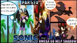 Sonic The Hedgehog 2006 Part 24 Rouge Finds Omega Mephiles Boss Fight Oh Joy