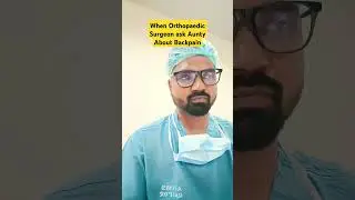 कुछ नहीं बस आंटी जी से बैकपेन के बारे में पूछ लिया था 🔥#backpain #backpainrelief #lowbackpain #bone