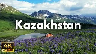 Epic 4K Drone Journey Over Kazakhstan's Majestic Landscapes 🇰🇿🏔️🦅