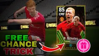 103 P. Scholes Free Spin Trick 🤯 | eFootball 2024 Mobile