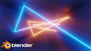 Tutorial: Tunnel Neon in Eevee Blender 3D | BEGINNERS