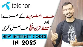 Telenor Free Internet Code 2025 | Telenor Free Internet MBs Hasil Karein | New Telenor Offer