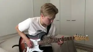 Iron Maiden - 22 Acacia Avenue | Dave's solo cover (Guitar only)