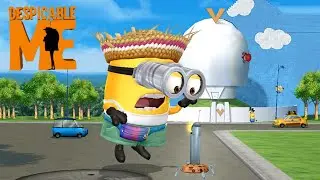 Minion Rush Isiand Hopper minion Vectors Fortress Despicable Me gameplay