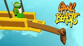 GANG BEASTS FUNTAGE #2! (Gang Beasts Funny Moments)