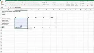 Excel Working with Multiple Worksheets
