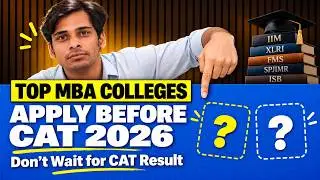 CAT Form Is Not Enough! 🚨 | Top MBA Colleges with Separate Application Forms 