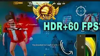 İPHONE SE (2020) 60FPS HDR TEST 4FİNGER+FULL GYRO