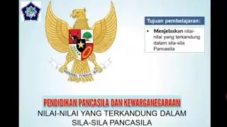 Nilai-Nilai yang Terkandung dalam Sila-Sila Pancasila