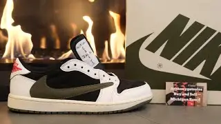 Travis Scott Jordan 1 Retro Low OG SP Olive Early in Hand Review and How to Cop