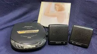 Panasonic portable CD player SL-S138 demo