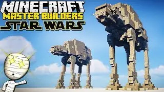 Star Wars Master Builders! - Wer baut den besten AT-AT?! - Minecraft deutsch Gameplay