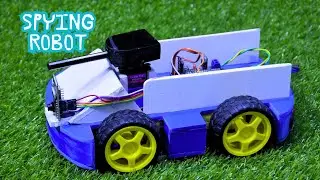 Night Vision Wireless War Field Spying Robot || Engineering Versity Demo Project || ZerOne Projects