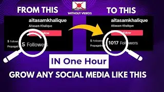 How to Grow on Social Media 2024 - Get Followers on Social Media (100% Guaranteed)