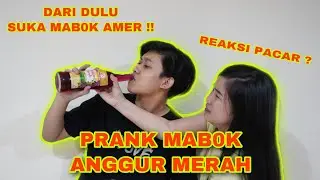RED WINE DRUNK PRANK!! BOYFRIEND'S REACTION?