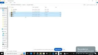 Multiple Python File Execution with Python file. Python Modules inbuilt and user-defined. 