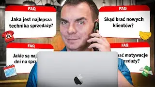 TRENER SPRZEDAŻY vs PYTANIA | Techniki, Motywacja, Nowi Klienci, Dni Sprzedaży