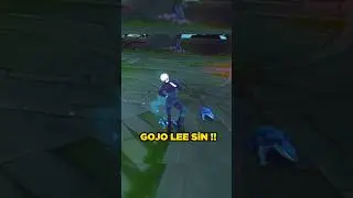 GOJO LEE SİN EFSANE SKIN 🔥 #leagueoflegends #leesin #shorts