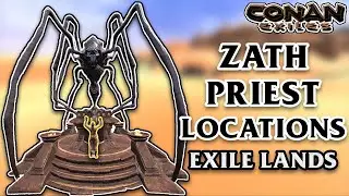 The Only 2 Location To Find Damage Zath Priest - Exile Land : Conan Exiles Tutorial