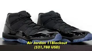 LAS 12 ZAPATILLAS AIR JORDAN MÁS COSTOSAS DE LA HISTORIA