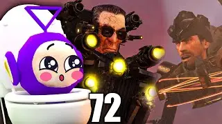 GMAN VS ASTRO TOILET! SKIBIDI TOILET 72! | Tinky Winky Reacts: Skibidi Toilet 72 Part 1