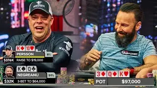 Big Poker Hand: Daniel Negreanu vs Eric Persson on High Stakes Poker