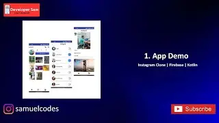 1. App Demo |Instagram Clone| Kotlin | MVVM | Firebase |