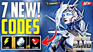 ⚠️NEW UPDATE⚠️RAID SHADOW LEGEND CODES - CODES FOR RAID SHADOW IN APRIL 2024
