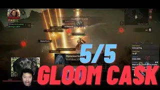 Diablo Immortal - 5/5 Gloom Cask Drop