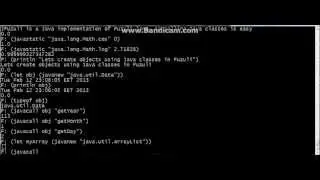 Read-Eval-Print-Loop of JFuzuli