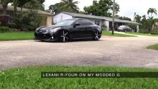Preview Lexani R Four Wheels on My Modded Infinti G37