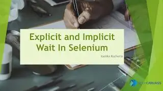 Selenium Tutorial for Beginners - Implicit and Explicit Wait