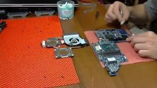 HP Envy dv7 - Замена вентилятора - Драбер Сервис 2016