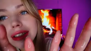 АСМР массаж тела с маслом
