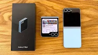 Samsung Galaxy Z Flip 6 Unboxing & First Impressions!