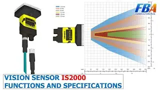 Part 2 - Cognex IS2000 Vision Sensor Functions And Specifications | Industrial Vision Camera