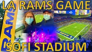 LA Rams Winning Playoff Game at Sofi Stadium