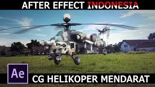 After Effects Indonesia || Element 3D || Helikopter Mendarat TUTORIAL