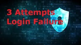 Advance login with 3 attempts using .net and sql Visual Studio