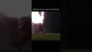 fighting the twins in terraria as a ranger be like